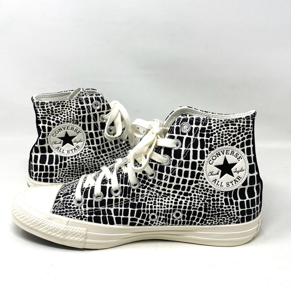 💖MEGA SALE💖Converse Chuck Taylor AS Shoes Women’s High Egret Black 570311F - Picture 5 of 9